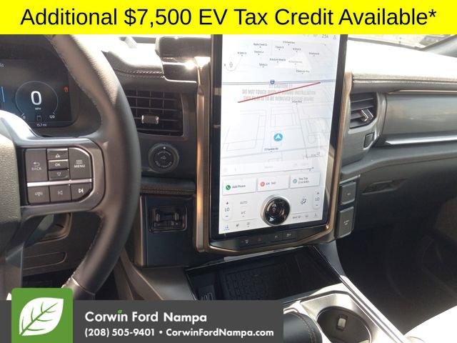 new 2025 Ford F-150 Lightning car, priced at $75,363