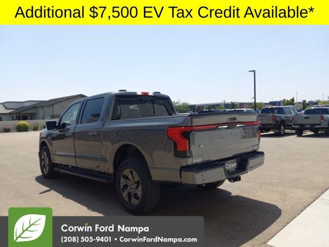 new 2025 Ford F-150 Lightning car, priced at $75,363