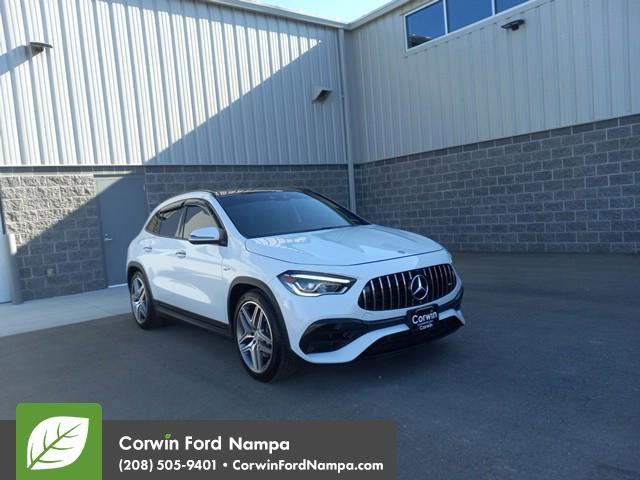 used 2021 Mercedes-Benz AMG GLA 45 car, priced at $36,000