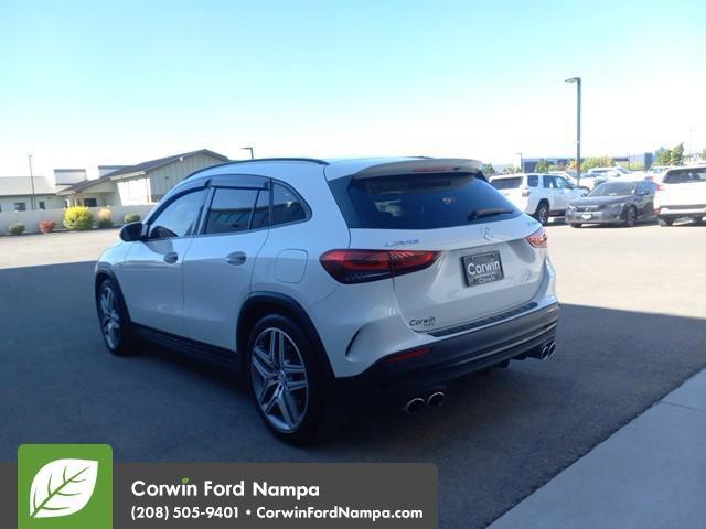 used 2021 Mercedes-Benz AMG GLA 45 car, priced at $36,000