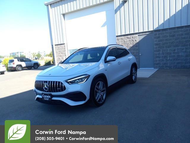 used 2021 Mercedes-Benz AMG GLA 45 car, priced at $36,000