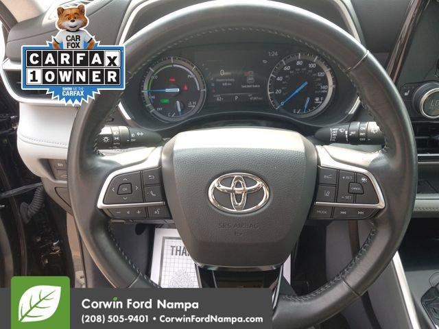 used 2021 Toyota Highlander Hybrid car, priced at $36,989