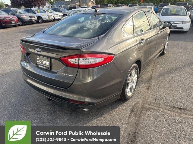 used 2016 Ford Fusion Energi car, priced at $13,300