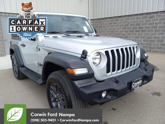 used 2024 Jeep Wrangler car, priced at $33,121