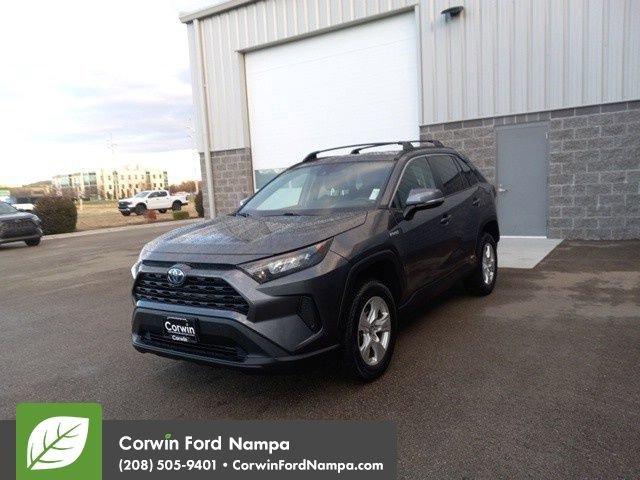 used 2021 Toyota RAV4 Hybrid car, priced at $30,000