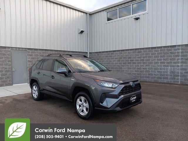 used 2021 Toyota RAV4 Hybrid car, priced at $30,000