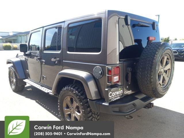 used 2018 Jeep Wrangler JK Unlimited car, priced at $24,552