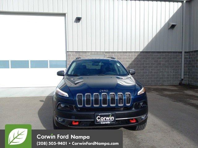 used 2018 Jeep Cherokee car, priced at $18,989