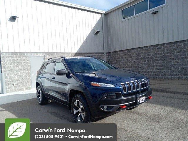 used 2018 Jeep Cherokee car, priced at $18,989