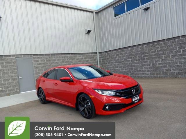 used 2021 Honda Civic car, priced at $21,500