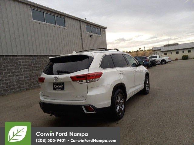 used 2018 Toyota Highlander car, priced at $26,000