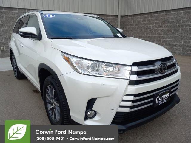 used 2018 Toyota Highlander car, priced at $23,989