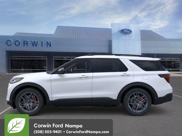 new 2025 Ford Explorer car, priced at $57,319