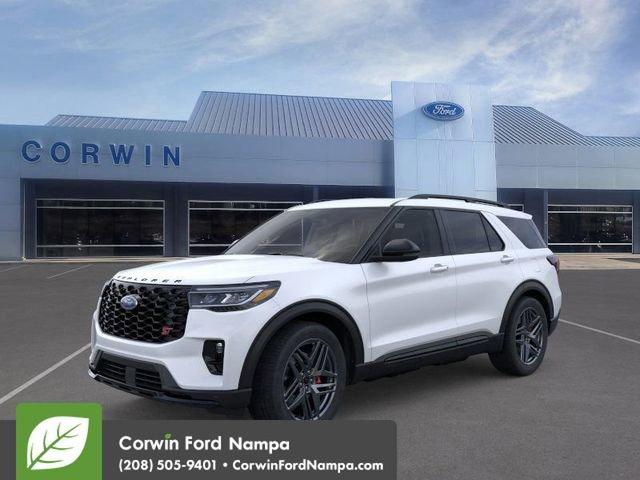 new 2025 Ford Explorer car, priced at $57,319