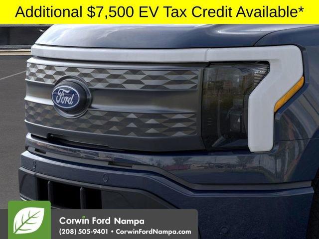 new 2025 Ford F-150 Lightning car, priced at $74,469
