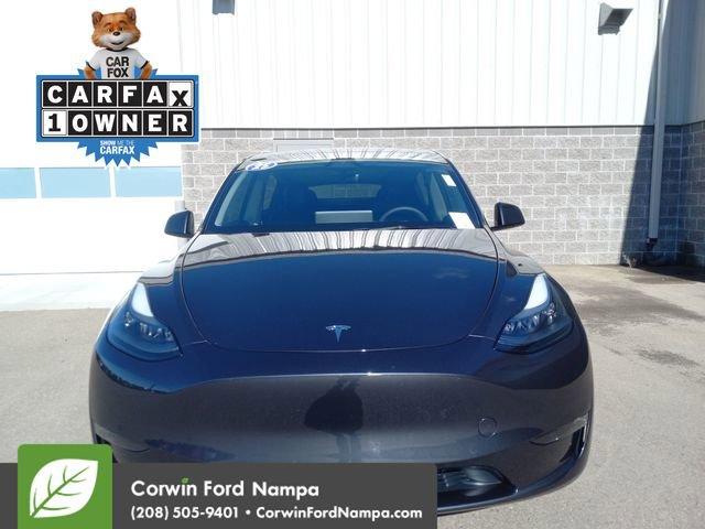 used 2025 Tesla Model Y car, priced at $41,566