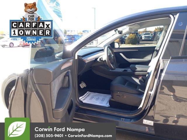 used 2025 Tesla Model Y car, priced at $41,566