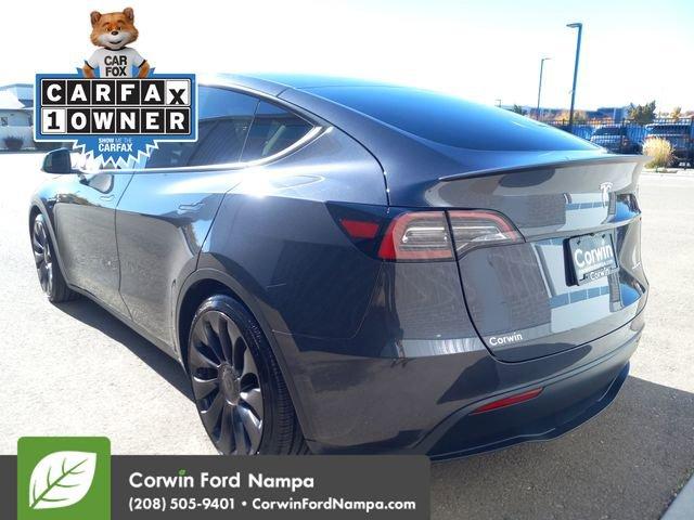 used 2025 Tesla Model Y car, priced at $41,566