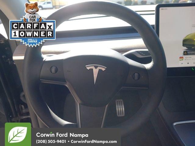 used 2025 Tesla Model Y car, priced at $41,566