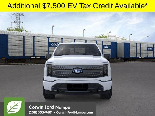 new 2025 Ford F-150 Lightning car, priced at $70,630