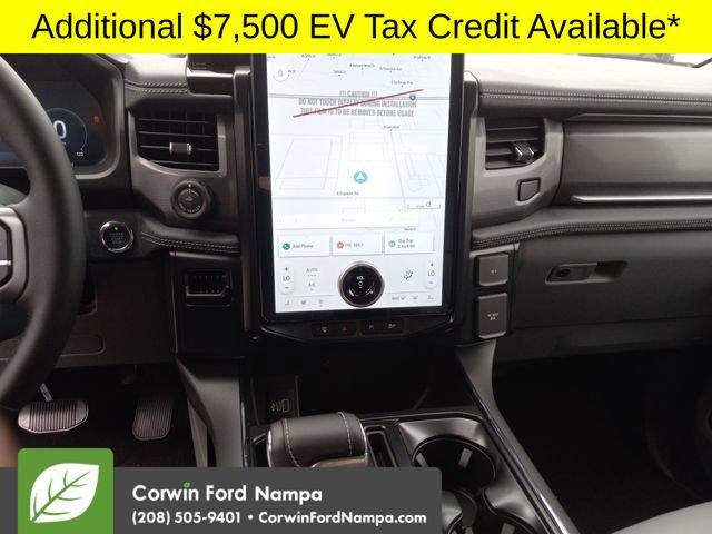 new 2025 Ford F-150 Lightning car, priced at $70,630