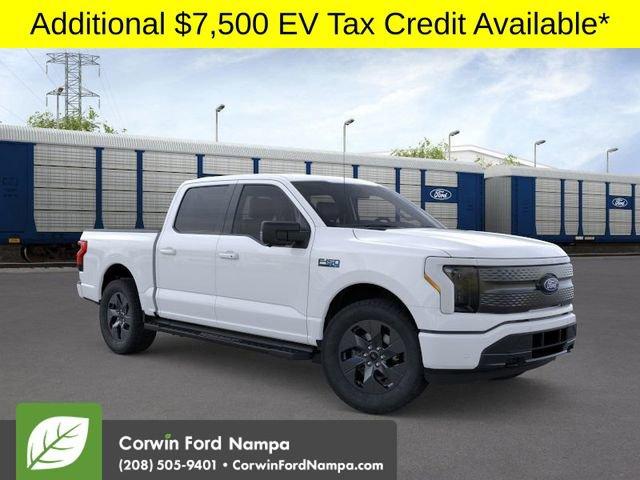 new 2025 Ford F-150 Lightning car, priced at $70,630