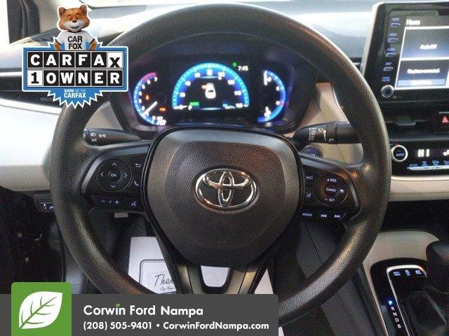 used 2021 Toyota Corolla Hybrid car, priced at $21,289