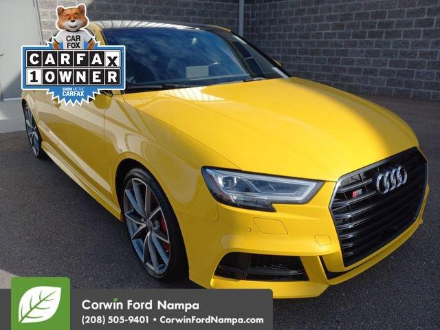 used 2017 Audi S3 car, priced at $19,500