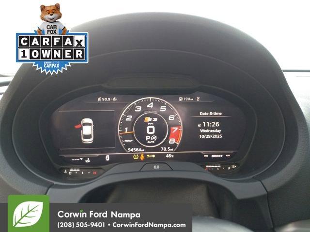 used 2017 Audi S3 car, priced at $19,500