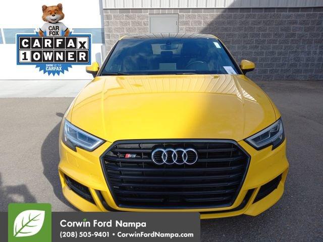used 2017 Audi S3 car, priced at $19,500