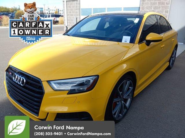 used 2017 Audi S3 car, priced at $19,500