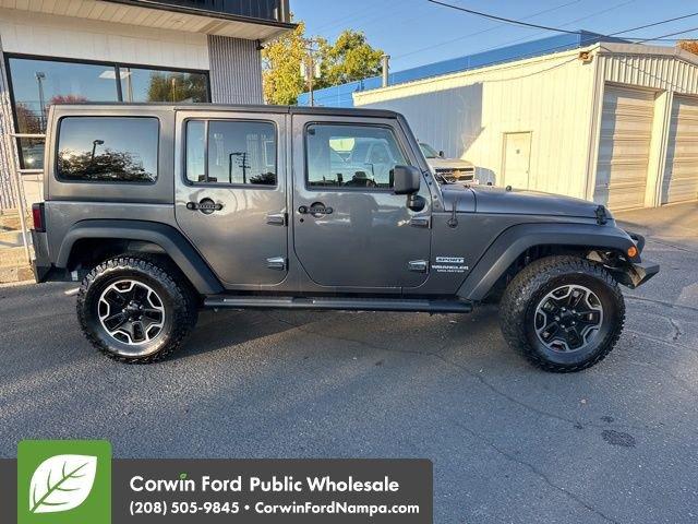 used 2016 Jeep Wrangler Unlimited car, priced at $19,971