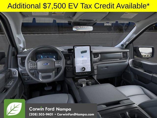 new 2025 Ford F-150 Lightning car, priced at $63,912