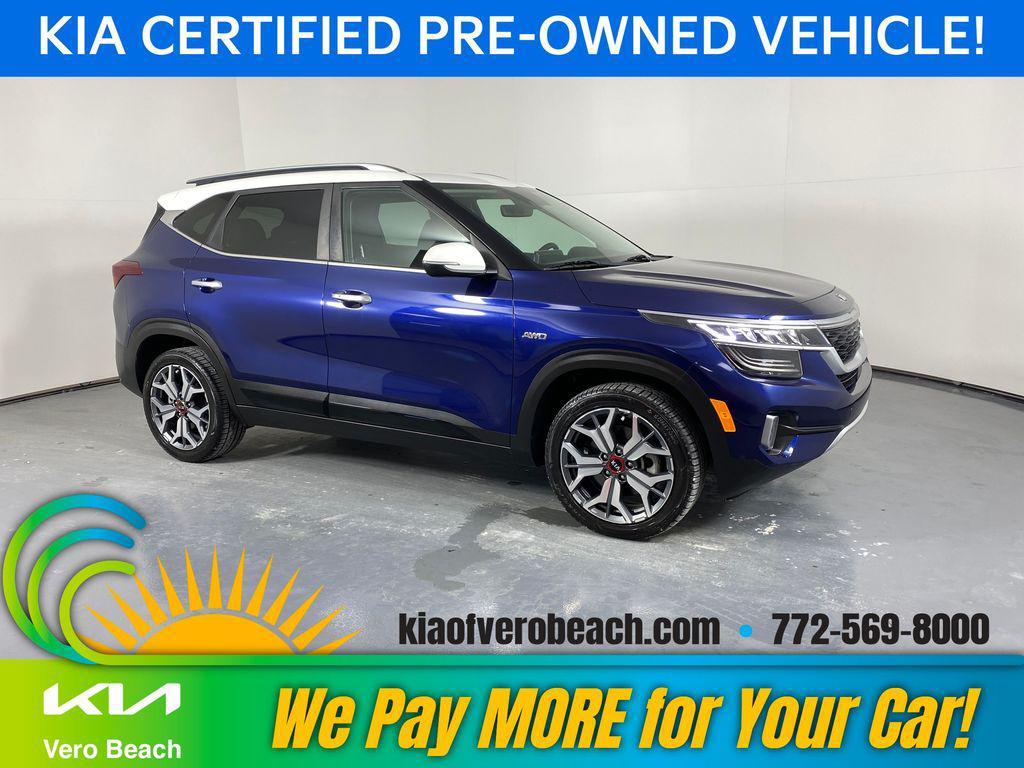 used 2021 Kia Seltos car, priced at $18,295