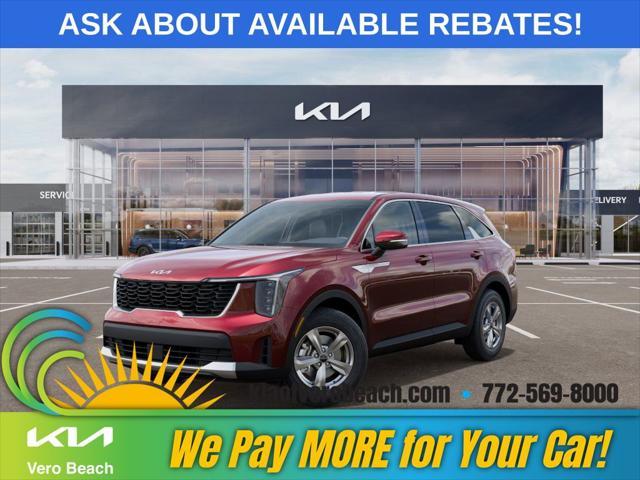 new 2025 Kia Sorento car, priced at $34,085