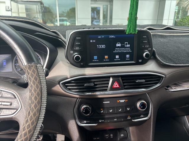 used 2019 Hyundai Santa Fe car, priced at $14,998