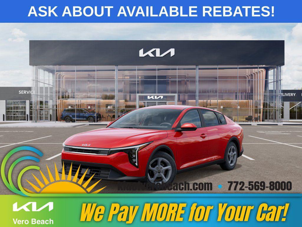 new 2025 Kia K4 car, priced at $24,024