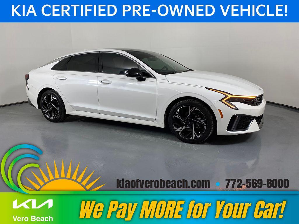 used 2025 Kia K5 car, priced at $24,885