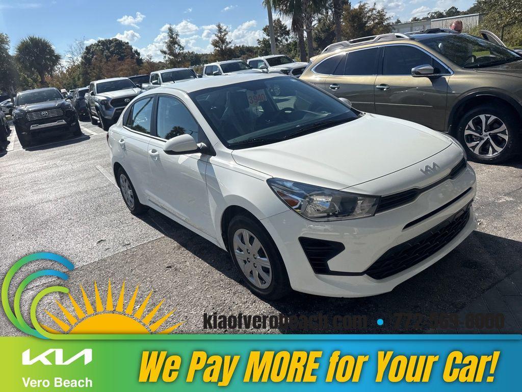 used 2022 Kia Rio car, priced at $13,609
