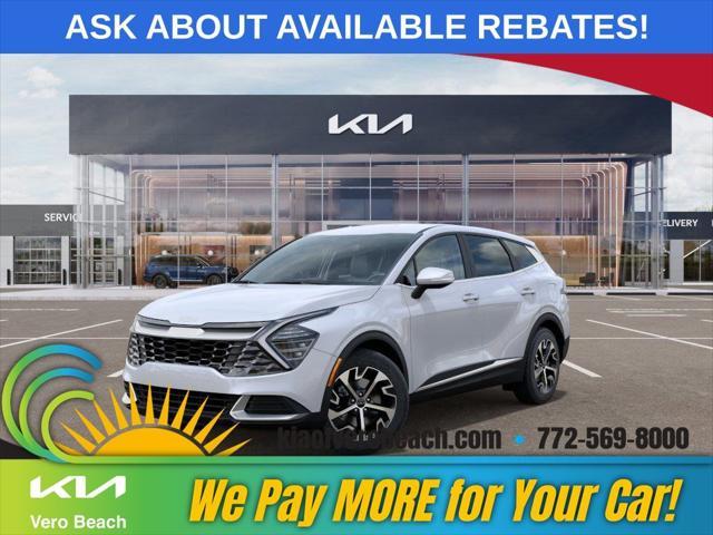 new 2025 Kia Sportage car, priced at $30,587