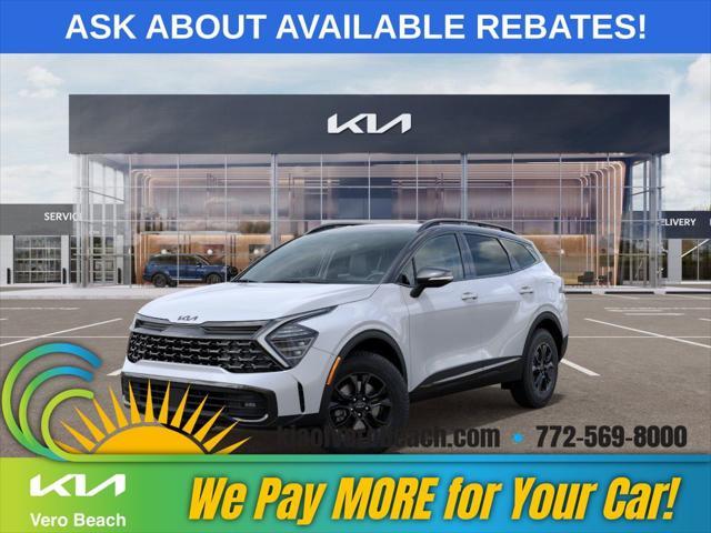 new 2025 Kia Sportage car, priced at $39,008