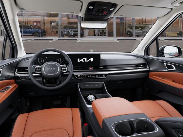 new 2025 Kia Carnival Hybrid car, priced at $53,398