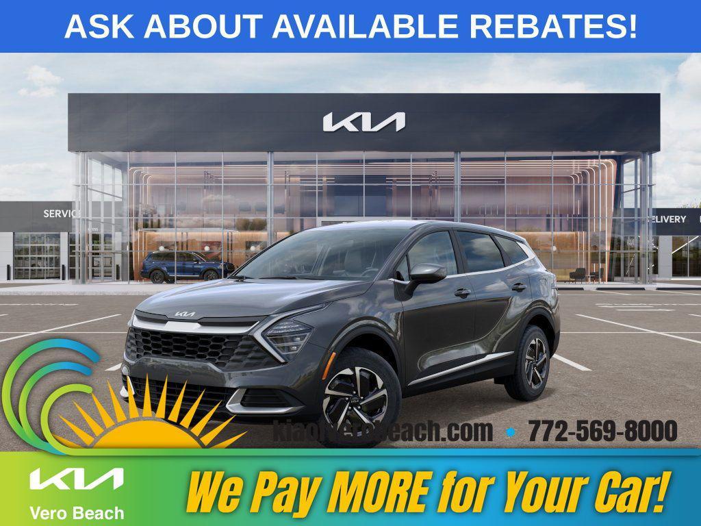 new 2025 Kia Sportage Hybrid car, priced at $32,202