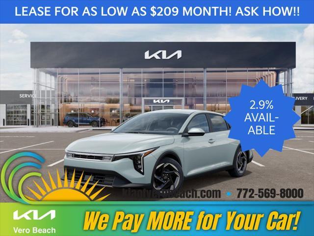 new 2025 Kia K4 car, priced at $24,574