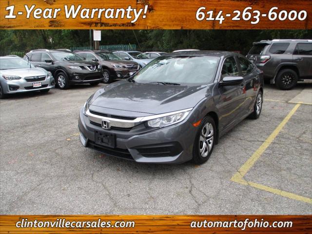 used 2016 Honda Civic car, priced at $12,995