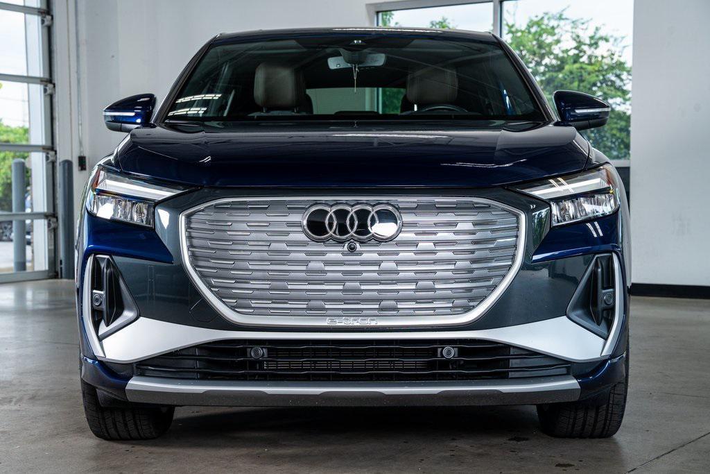 used 2024 Audi Q4 e-tron car, priced at $37,999
