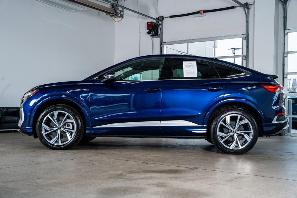 used 2024 Audi Q4 e-tron car, priced at $37,999