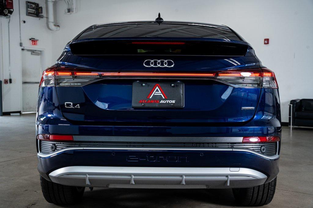 used 2024 Audi Q4 e-tron car, priced at $37,999