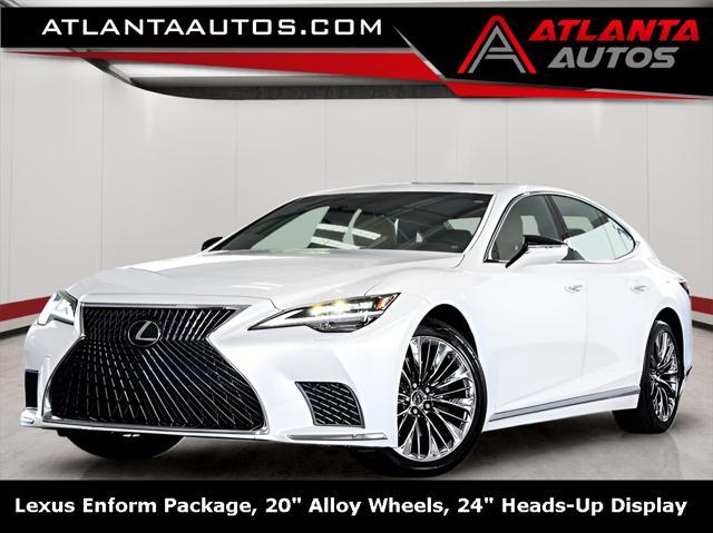 used 2021 Lexus LS 500 car, priced at $57,999