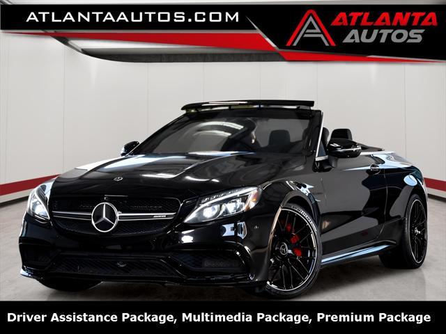 used 2018 Mercedes-Benz AMG C 63 car, priced at $44,999